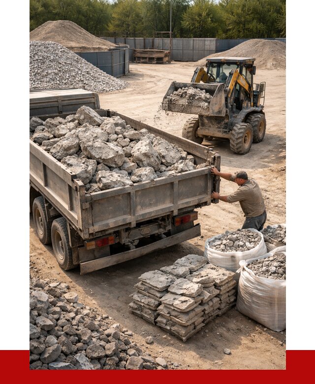 Купить бой бетона с доставкой в Барабинске от 4875 р. | ПРОНЕРУДБбн