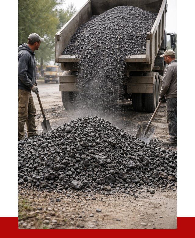 Дробленый асфальт в Барабинске от 2844 р. с доставкой | ПРОНЕРУДБбн