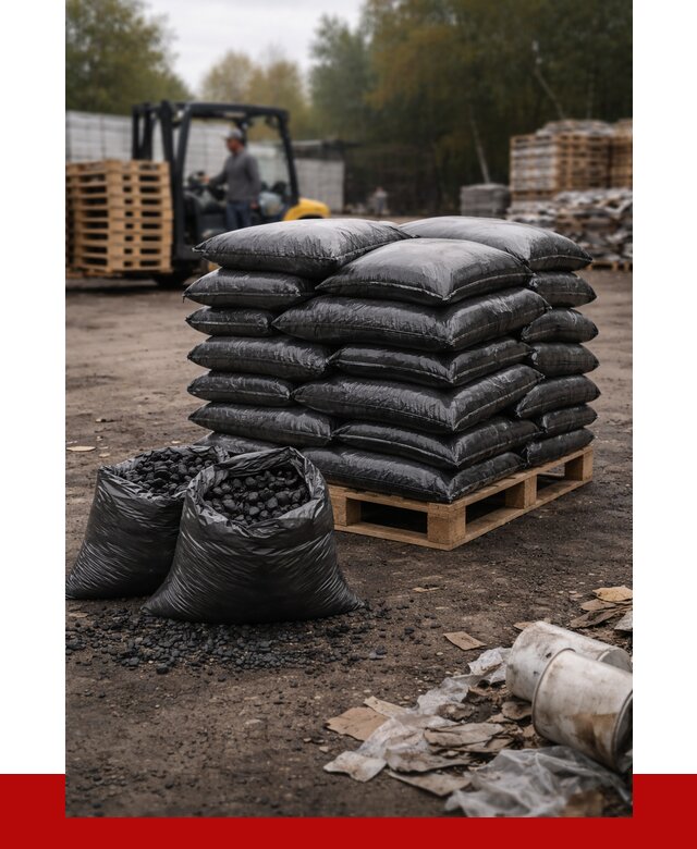 Купить уголь в мешках с доставкой в Барабинске от 7618 р. | ПРОНЕРУДБбн