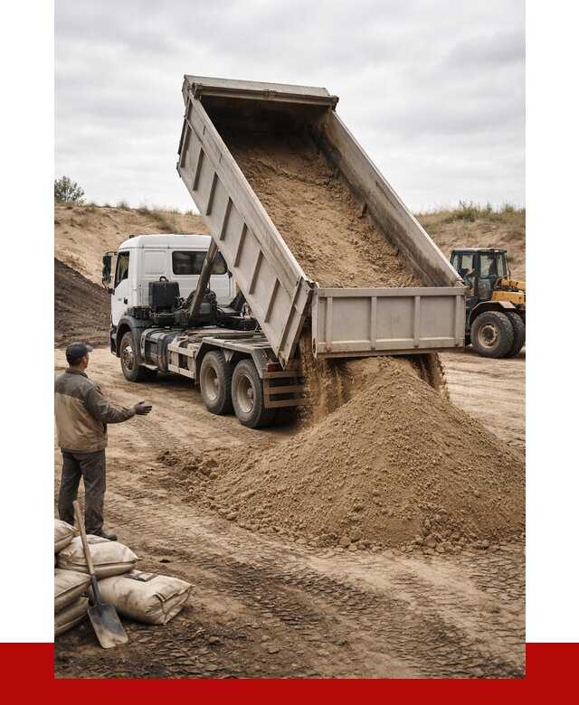 Доставка самосвалом 20 кубов в Барабинске от 7618 р. | ПРОНЕРУДБбн