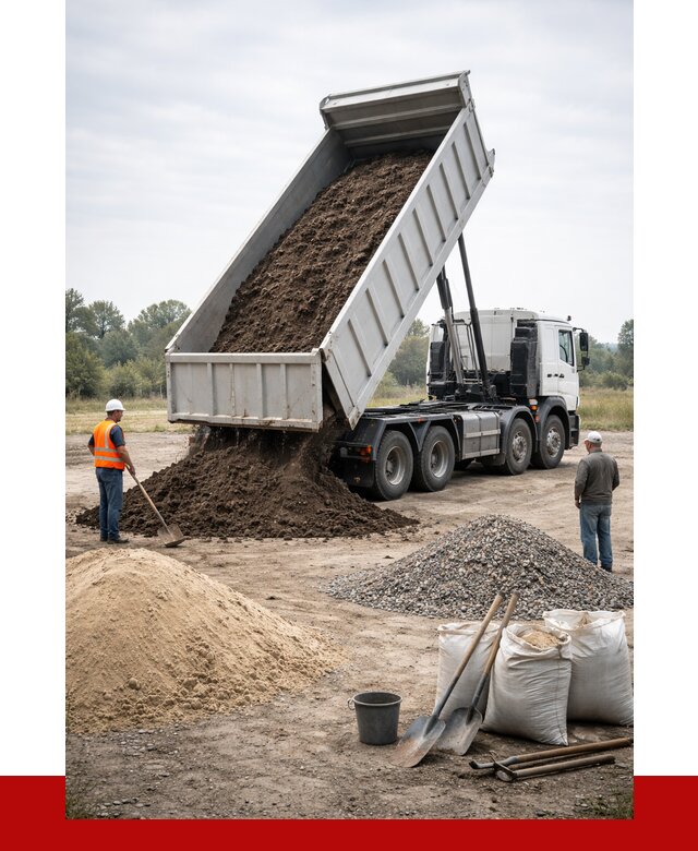 Доставка самосвалом 30 кубов в Барабинске от 8633 р. | ПРОНЕРУДБбн