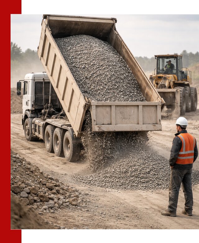 Доставка самосвалом 40 кубов цемента и сыпучих в Барабинске