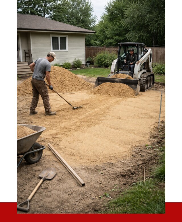 Отсыпка участка песком в Барабинске, от 2539 р., ПРОНЕРУДБбн